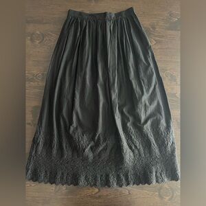 GAP Black Maxi Skirt